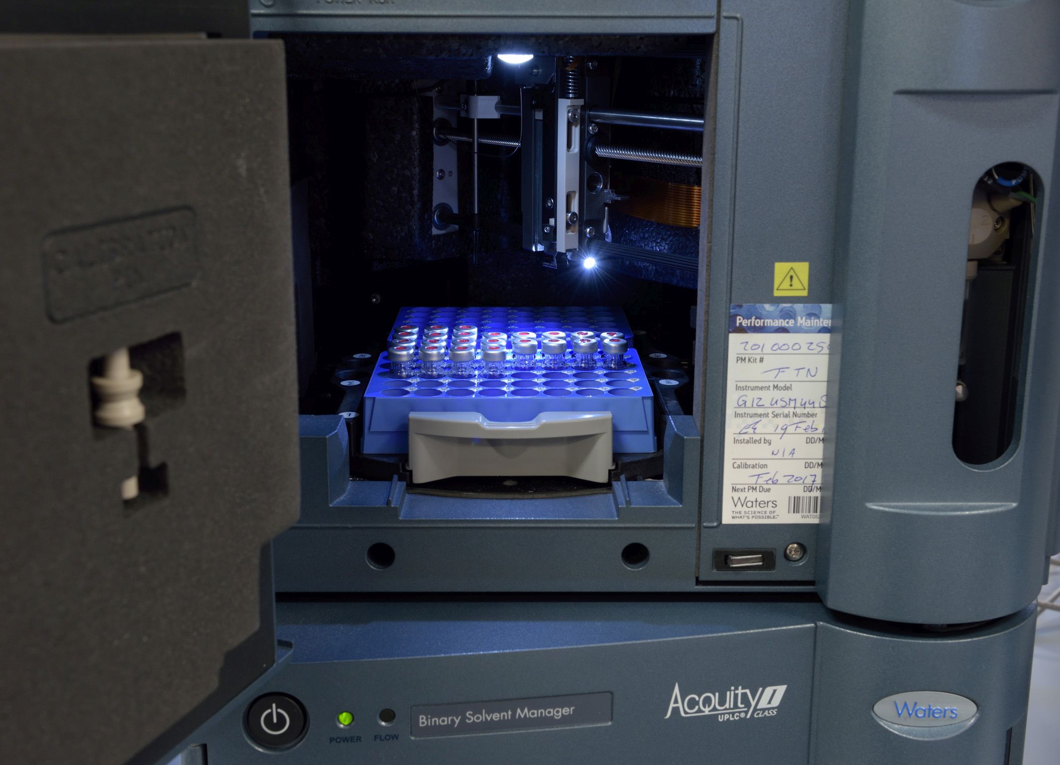 <p>UPLC-MS sample analysis</p>