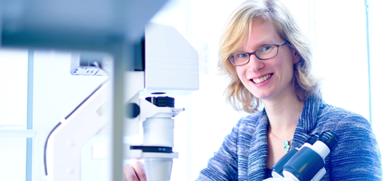 Tineke Lenstra, researcher at the Netherlands Cancer Institute