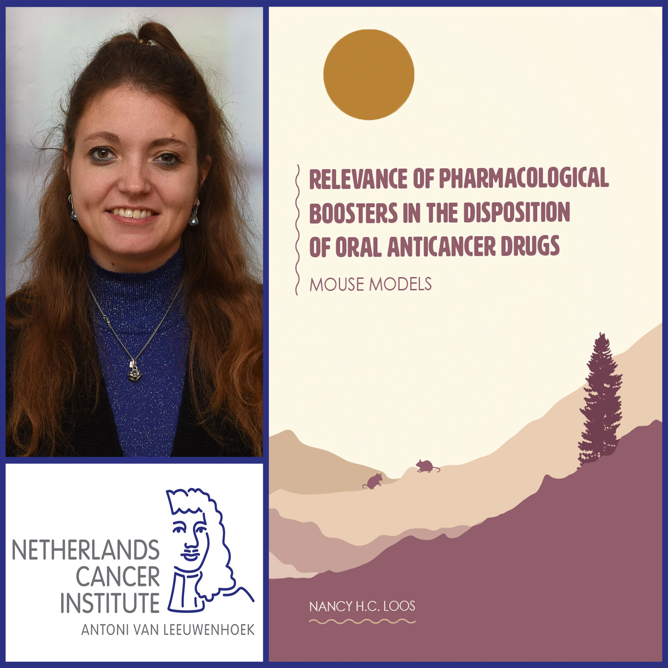 Thesis defense Nancy Loos: "I love challenges"